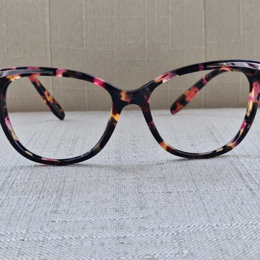 Ralph Lauren Women Sunglasses/Eyeglasses Frame Purple Tortoise RA52-3 Glasses - Picture 4 of 12